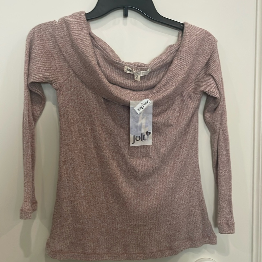 Jolt light pink sweater top